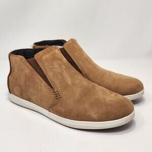 Olukai Hawai'iola Manu Hope Ankle Boots Sneakers Women Size 11 Brown Leather